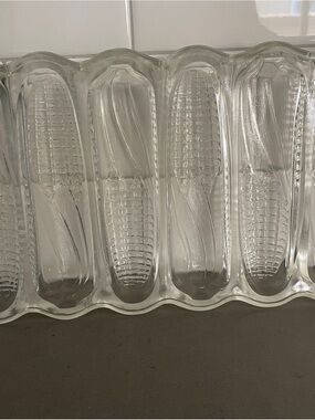 Beauty Bakerie Clear Glass Corn-Shaped Baking Mold